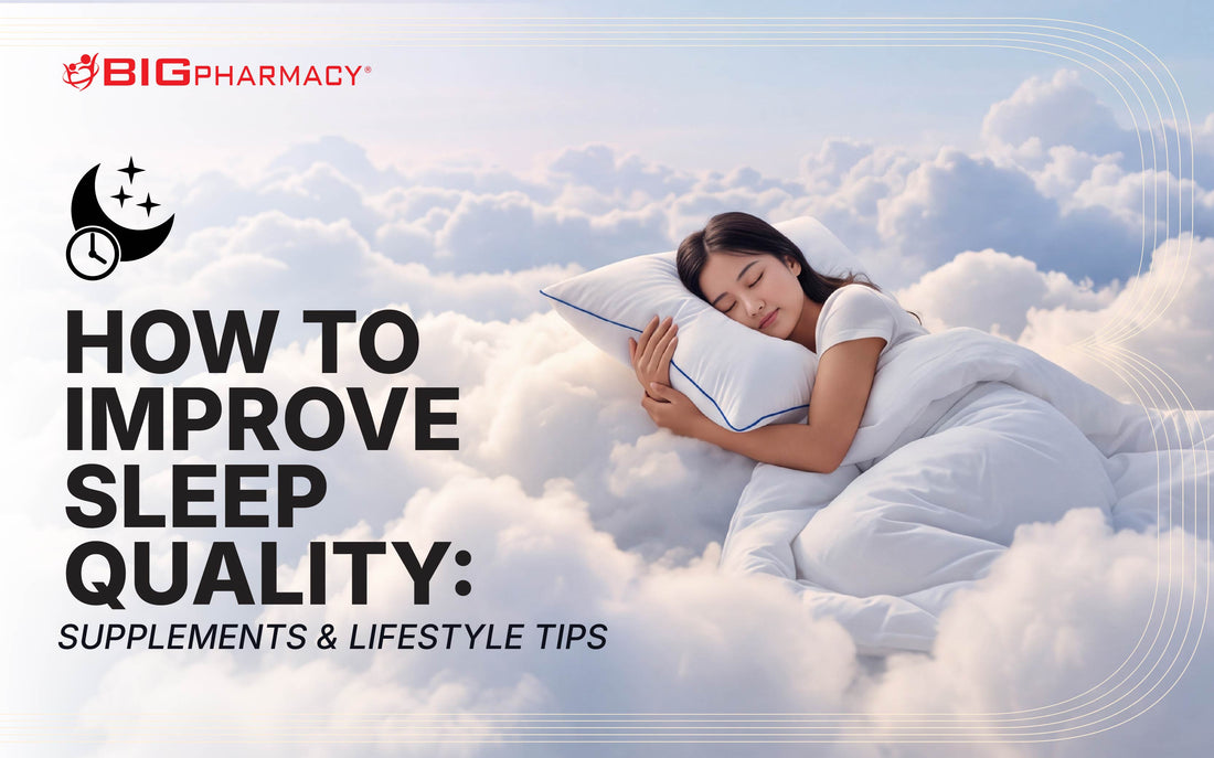 How to Improve Sleep Quality: Supplements & Lifestyle Tips