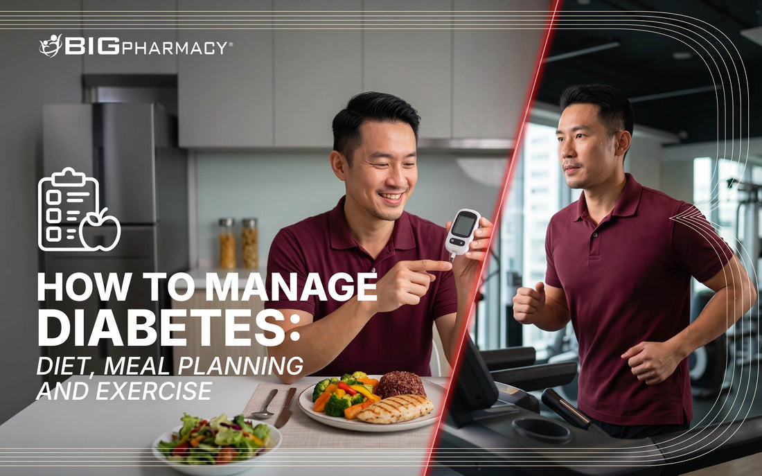 How to Manage Diabetes: Diet, Meal Planning and Exercise