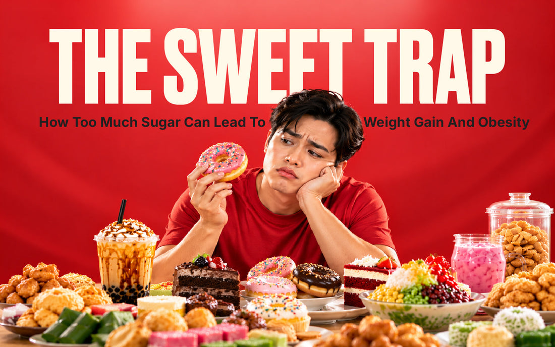 The Sweet Trap: How Too Much Sugar Can Lead to Weight Gain and Obesity