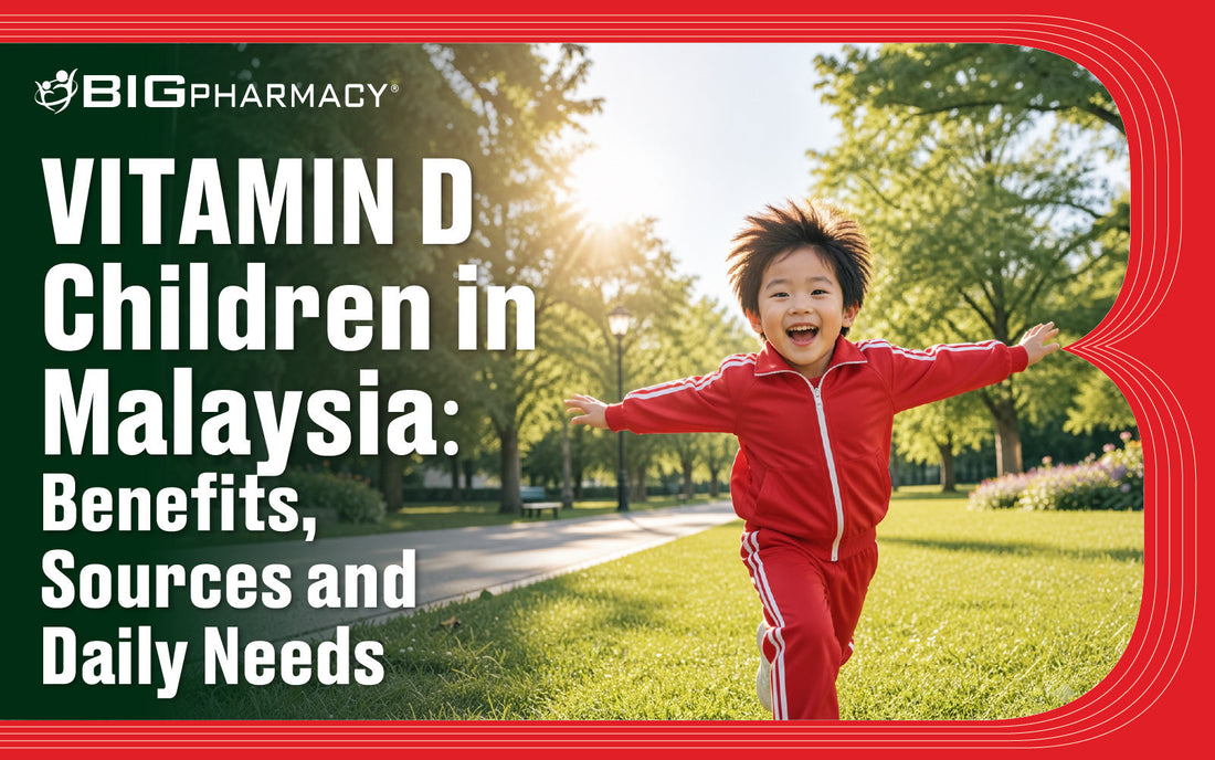 Vitamin D sources for children including sunlight, fortified milk, eggs and oily fish