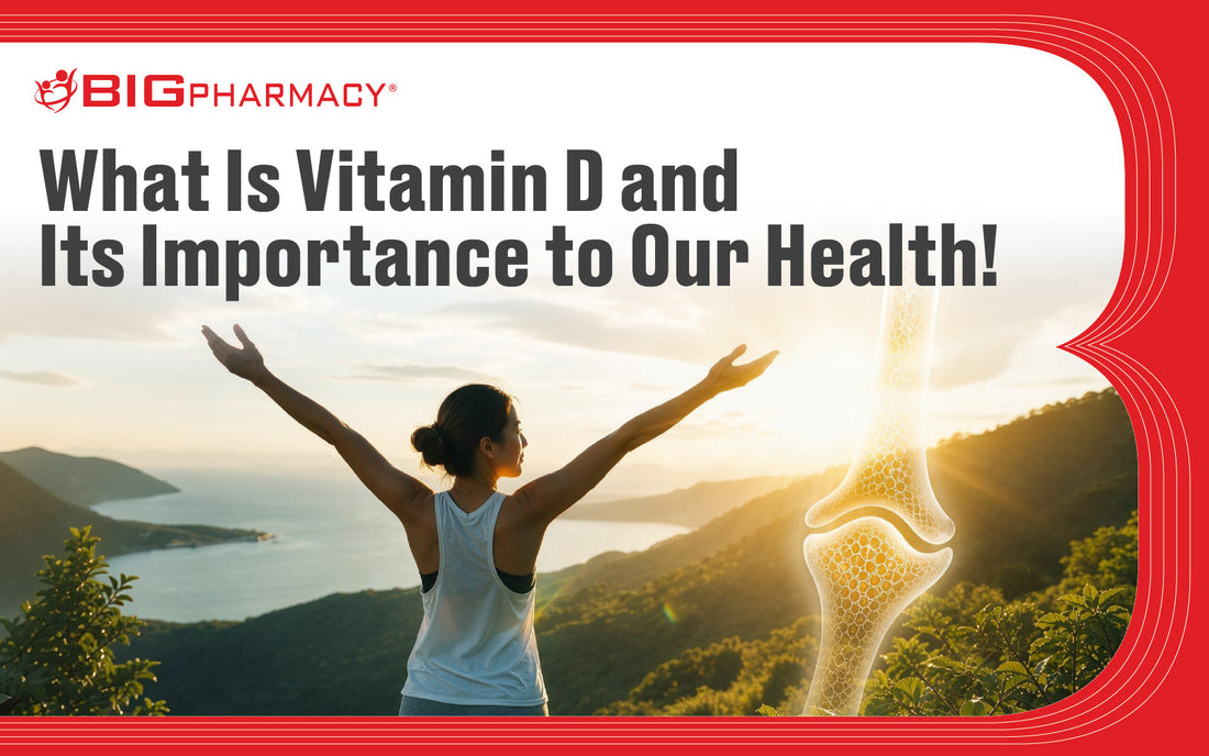 Vitamin D sources including sunlight, oily fish, eggs and fortified foods