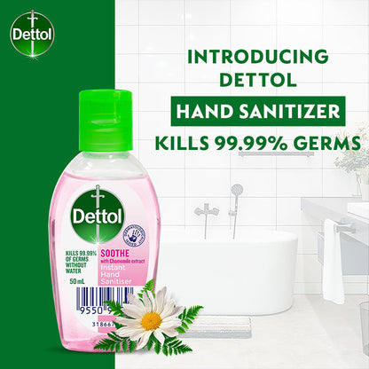 DETTOL HAND SANITISER SOOTHE 50ML