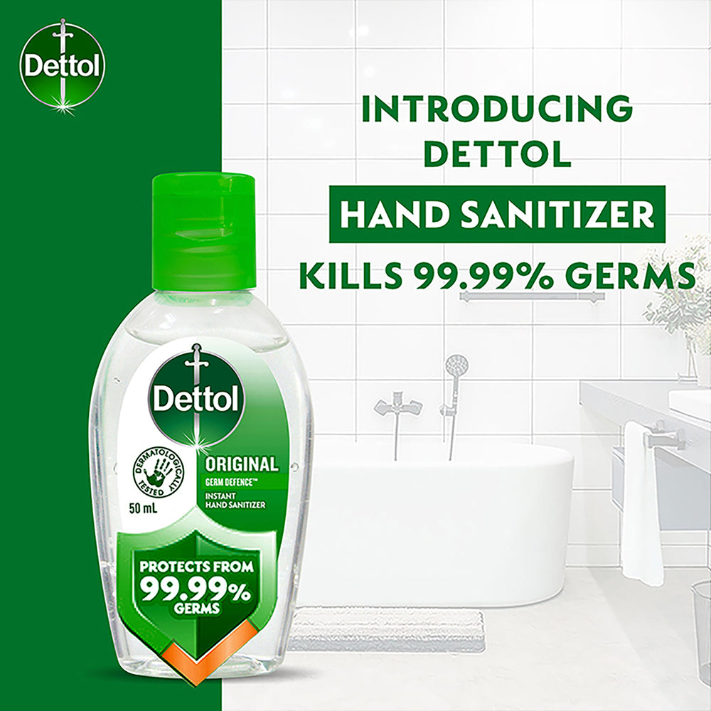 DETTOL HAND SANITISER ORIGINAL 50ML