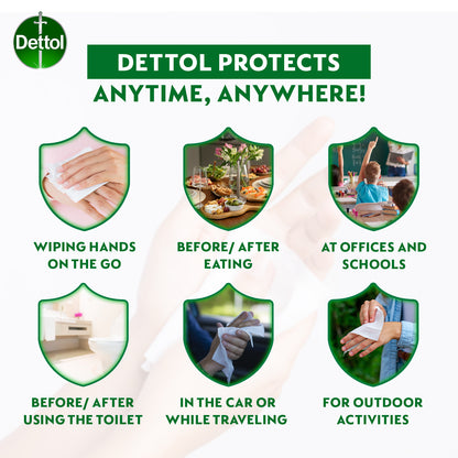 DETTOL WET WIPES SENSITIVE 10SX3