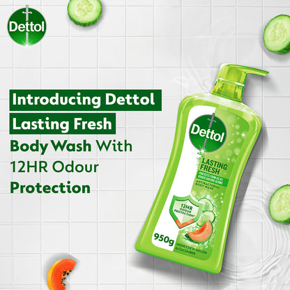 DETTOL SHOWER GEL LASTING FRESH 900G