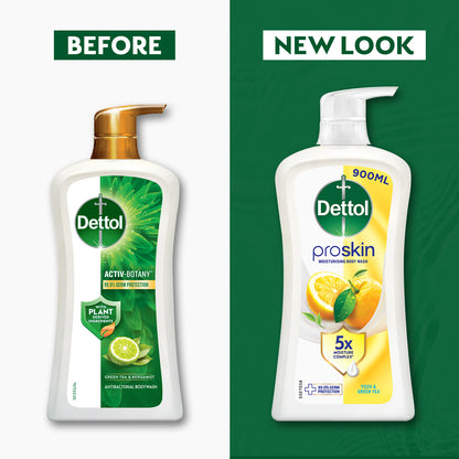 DETTOL SHOWER GEL GREEN TEA & BERGAMOT 800G