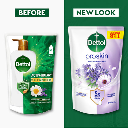DETTOL SHOWER GEL LAVENDER & CHAMOMILE (VALUE REFILL) 720G