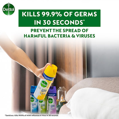 DETTOL SPRAY LEMON 450ML