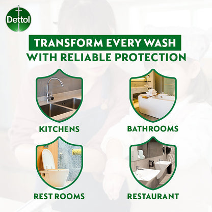 DETTOL ANTIBACTERIAL HAND WASH LIQUID SKINCARE 250ML 3S