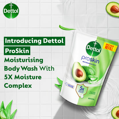 DETTOL ONZEN BODY WASH MOISTURIZING REFILL 800G