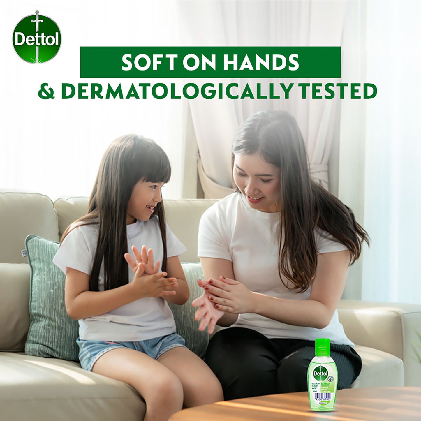 DETTOL HAND SANITISER REFRESH 50ML