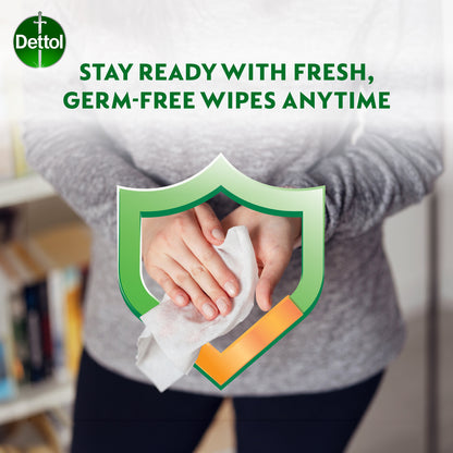 DETTOL WET WIPES SENSITIVE 10S