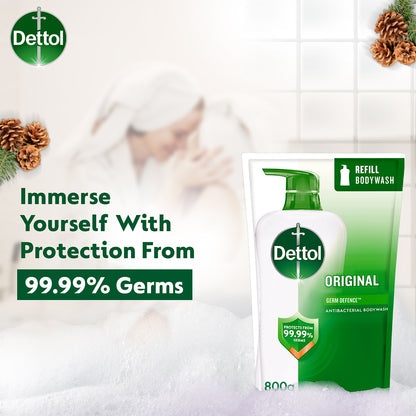 DETTOL SHOWER GEL ORIGINAL (VALUE REFILL) 800G