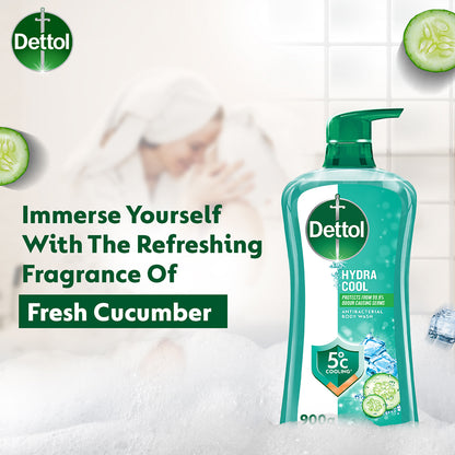 DETTOL SHOWER GEL HYDRA COOL MENTHOL CUCUMBER 950G