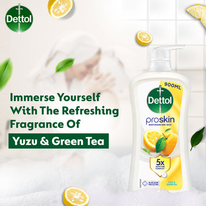 DETTOL SHOWER GEL GREEN TEA & BERGAMOT 800G