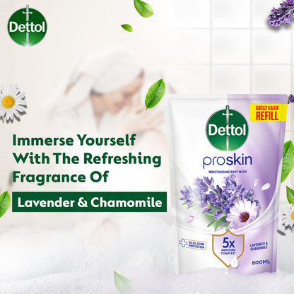 DETTOL SHOWER GEL LAVENDER & CHAMOMILE (VALUE REFILL) 720G