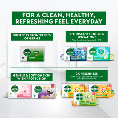 DETTOL BAR SOAP COOL 100G 4S