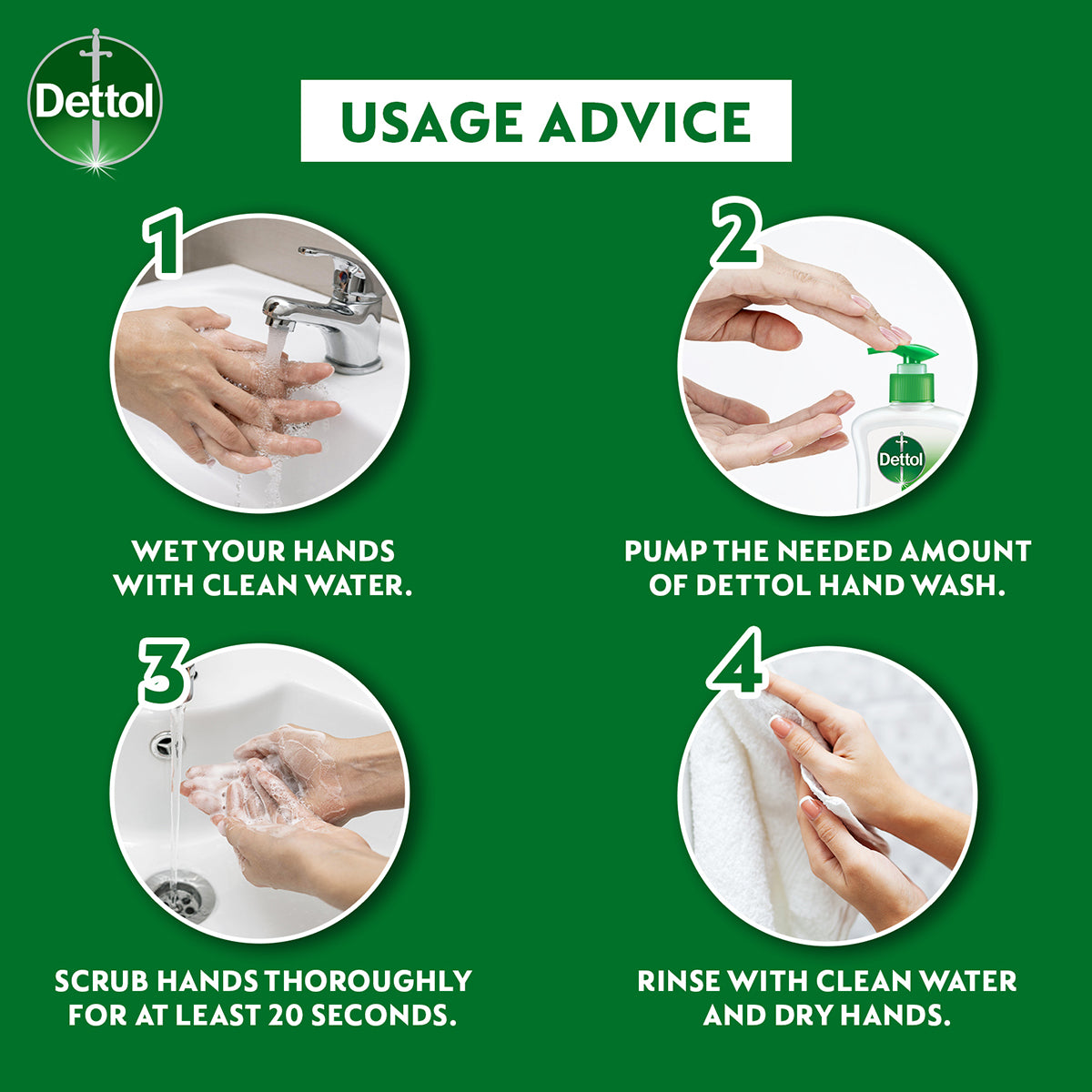 DETTOL ANTIBACTERIAL HAND WASH LIQUID ORIGINAL 250ML 3S
