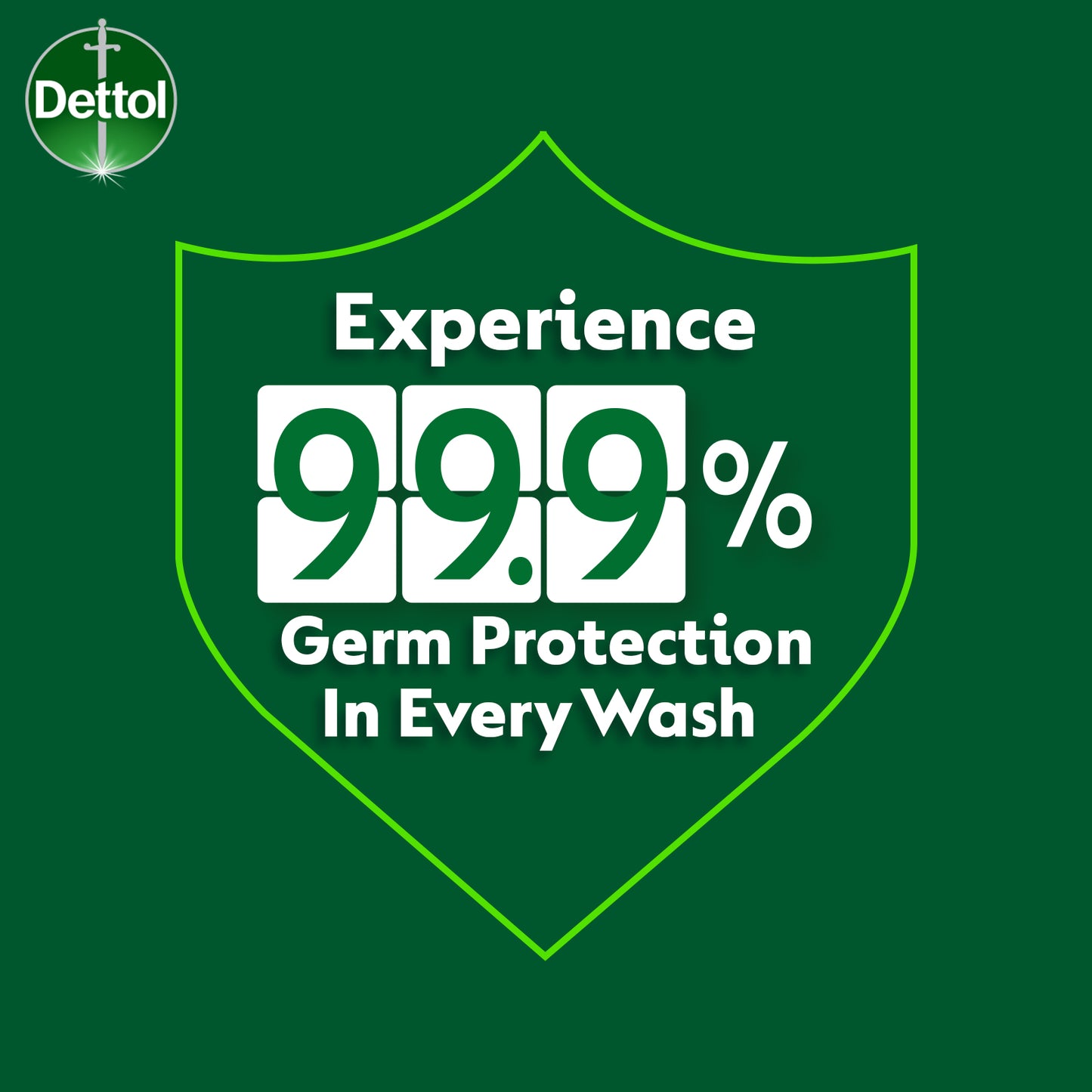 DETTOL SHOWER GEL GREEN TEA & BERGAMOT 800G