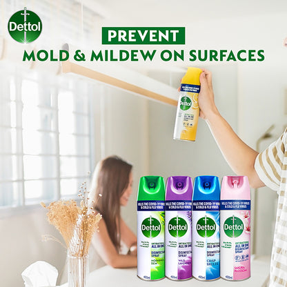 DETTOL SPRAY LEMON 450ML