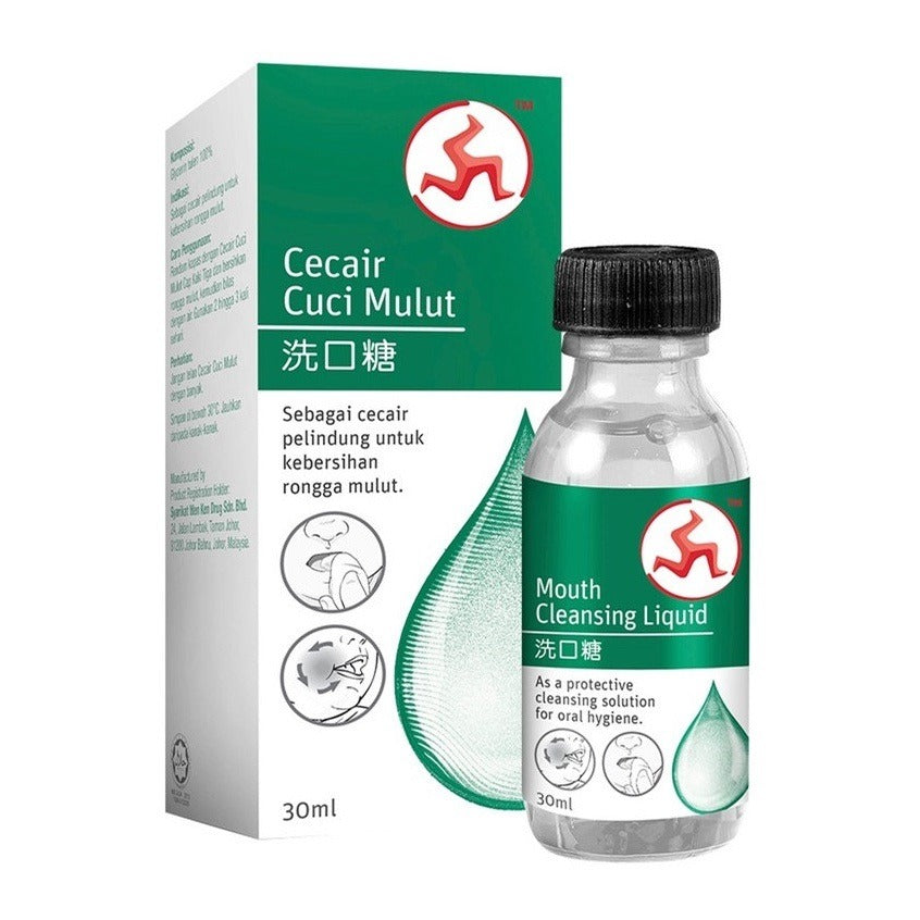 THREE LEGS MOUTH CLEANSING LIQ 30ML