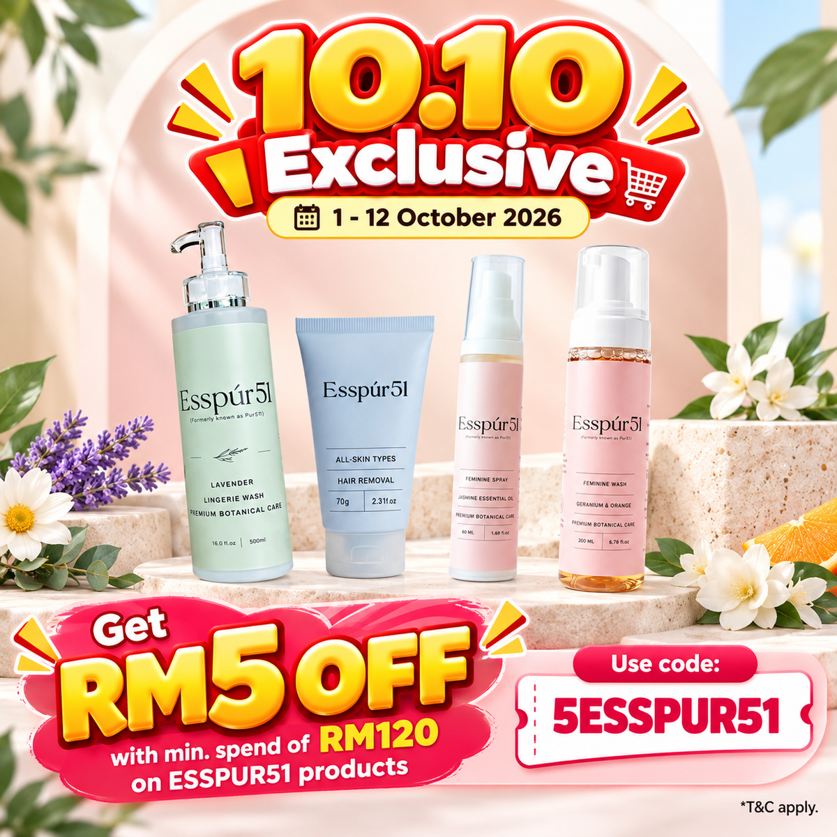 ESSPUR51 FEMININE SPRAY 50ML