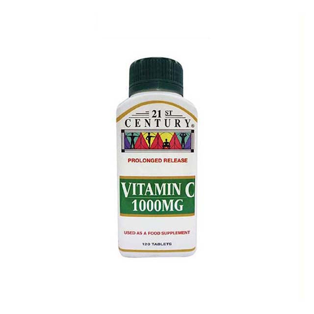 21ST CENTURY VITAMIN C 1000MG TIME RELEASE 120S