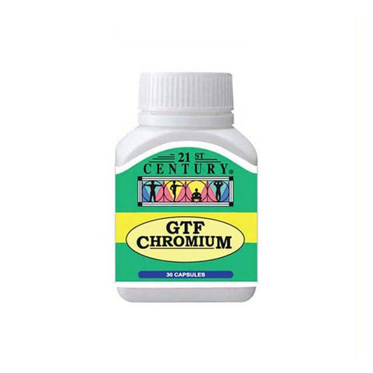 21ST CENTURY GTF CHROMIUM 200MCG 30S