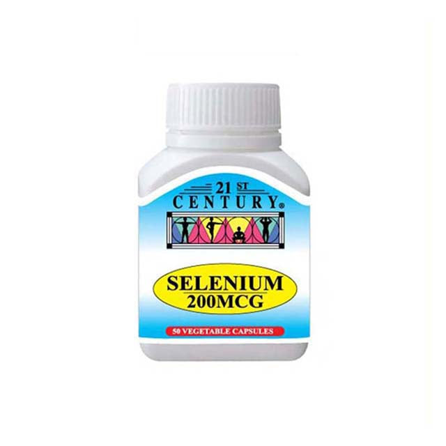21ST CENTURY SELENIUM 200MCG 50S