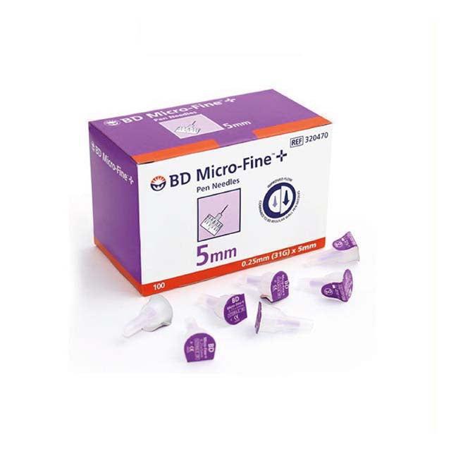 BD MICRO FINE 0.25MM (31G)X5MM 100S