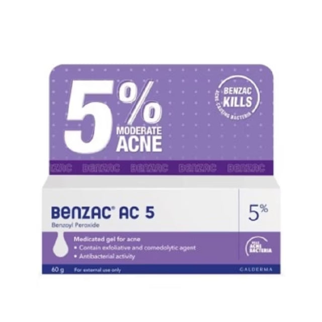 BENZAC AC 5% GEL 60G