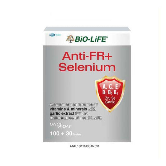 BIO-LIFE ANTI-FR + SELENIUM TAB 100S + 30S