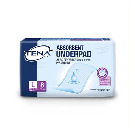 TENA UNDERPAD L 8PCS