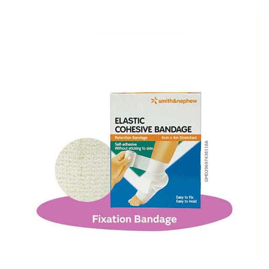 SMITH & NEPHEW ELASTIC COHESIVE BANDAGE 4CMX4M (831660) 1S