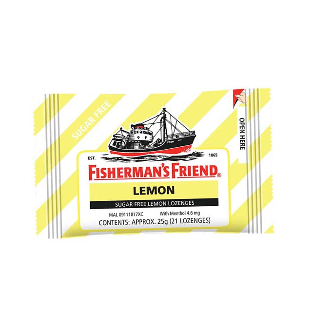 FISHERMAN'S FRIEND SUGARFREE LEMON 25G