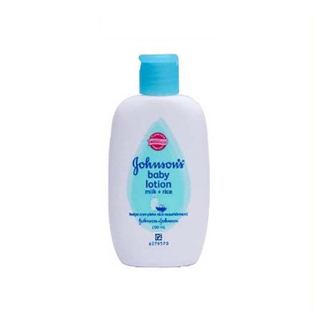 JOHNSONS BABY MILK+RICE LOTION 200ML
