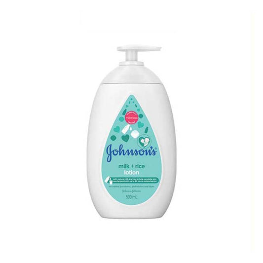 JOHNSONS BABY MILK+RICE LOTION 500ML