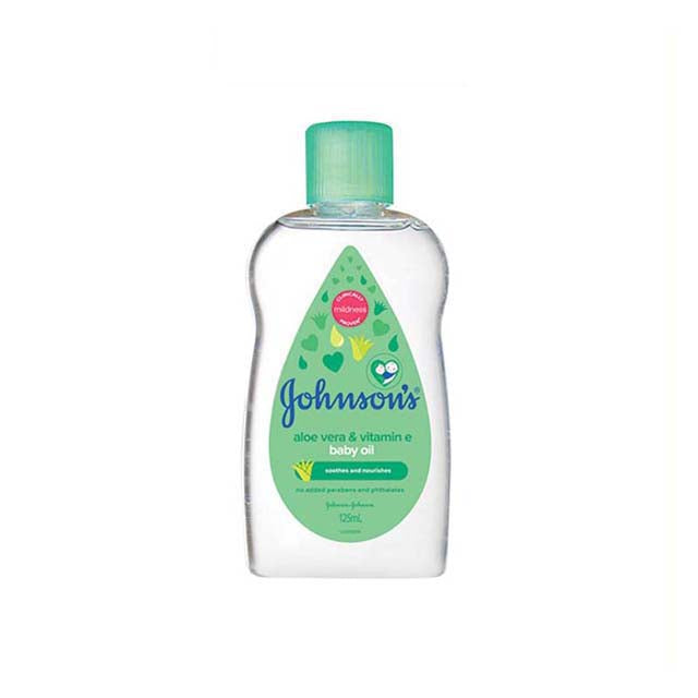 JOHNSONS BABY OIL ALOE VERA 125ML