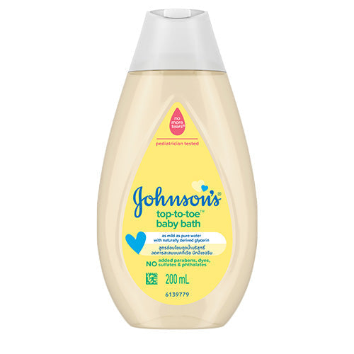 JOHNSONS BABY TOP TO TOE BATH 200ML
