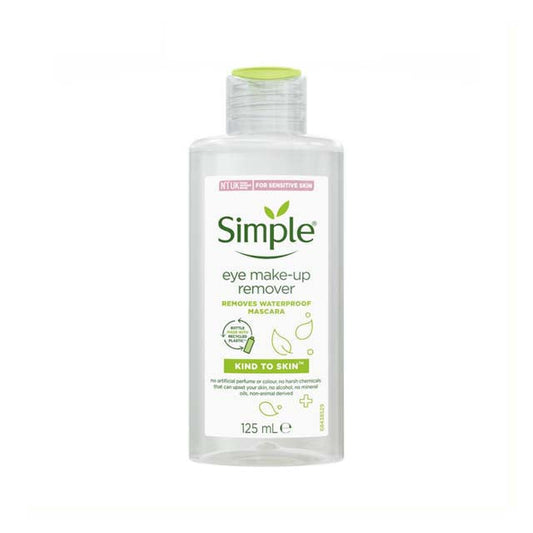 SIMPLE EYE MAKEUP REMOVER 125ML+G
