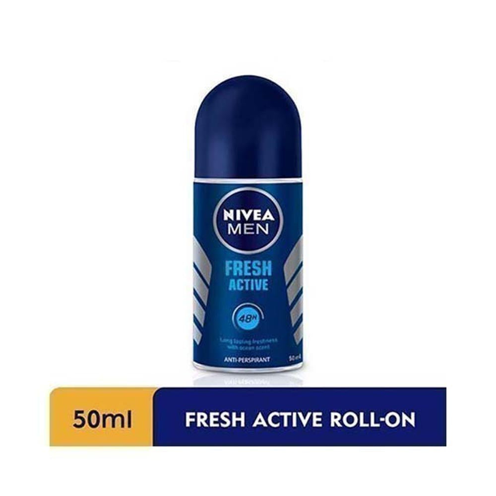 NIVEA FOR MEN DEODORANT FRESH ROLL ON 50ML