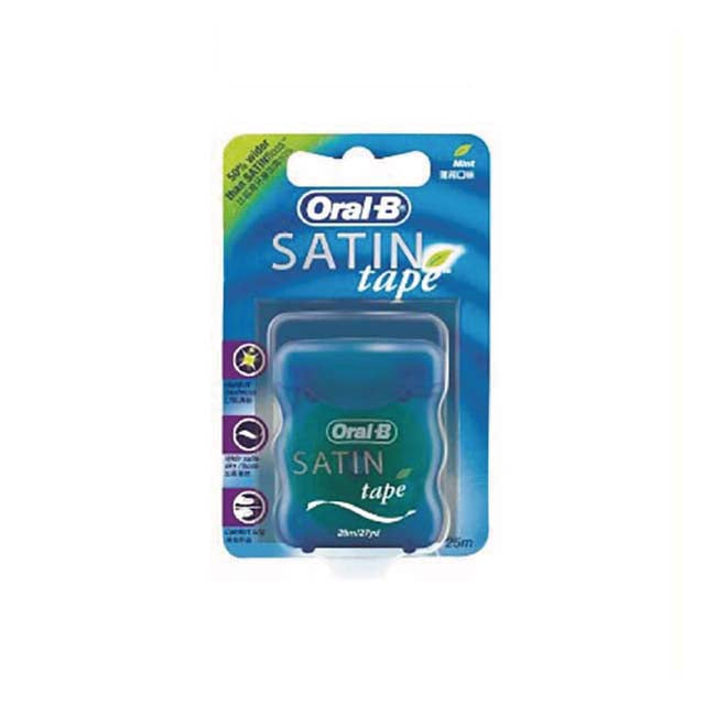 ORAL B SATIN TAPE MINT 25M