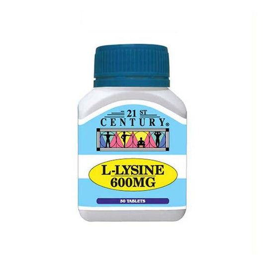 21ST CENTURY L-LYSINE 600MG 50S
