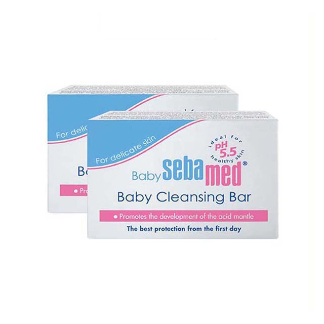 SEBAMED BABY CLEANSING BAR 100G 2S