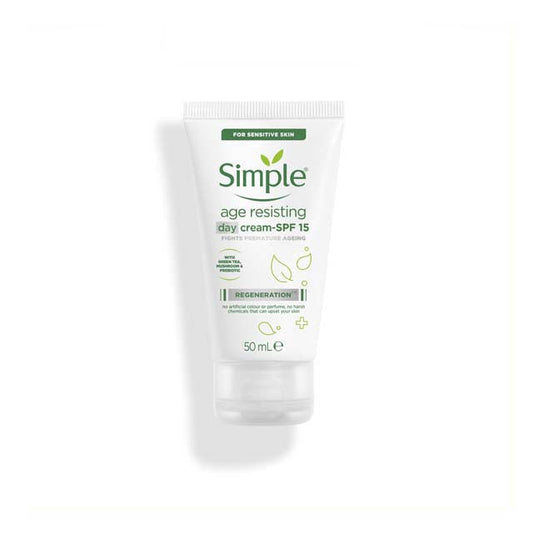SIMPLE REGENERATION AGE RESISTING DAY CREAM SPF15 50ML
