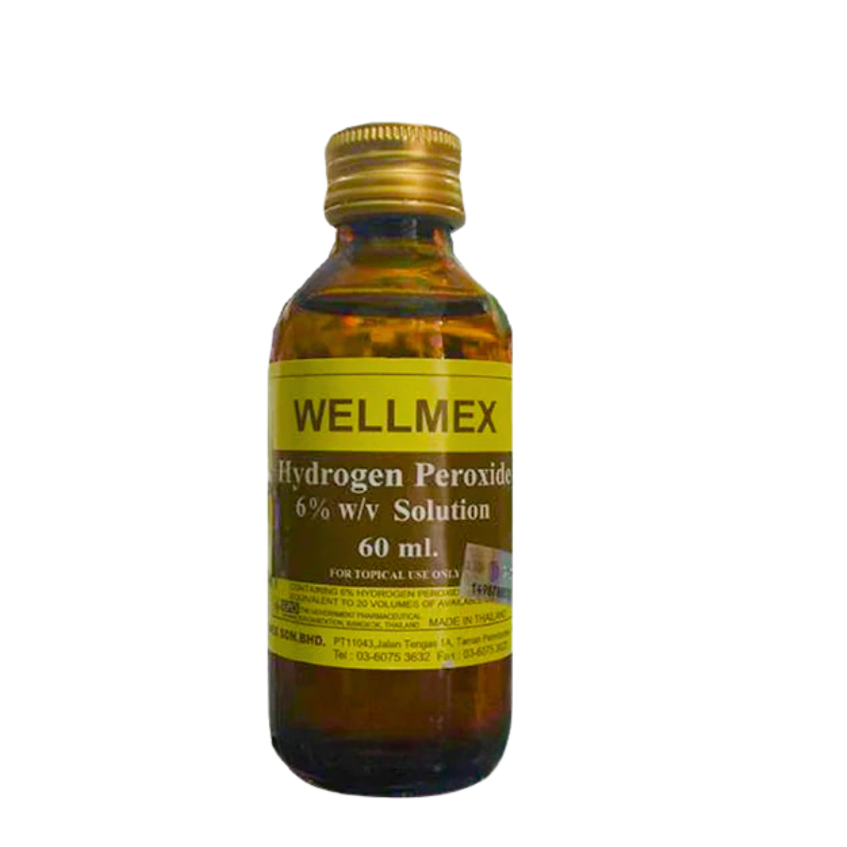 WELLMEX HYDROGEN PEROXIDE 60ML