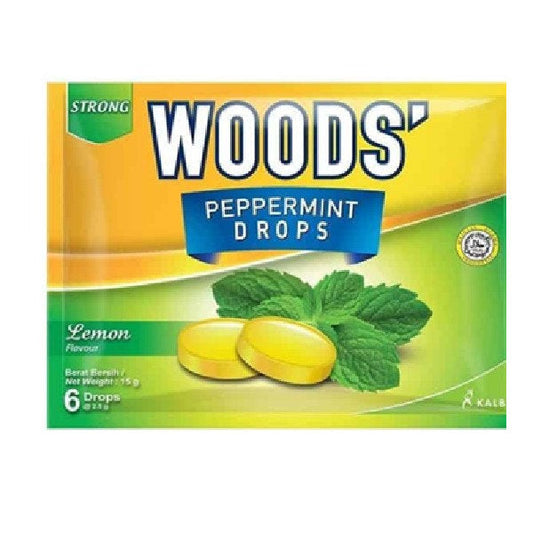 WOODS LOZENGES LEMON 15G