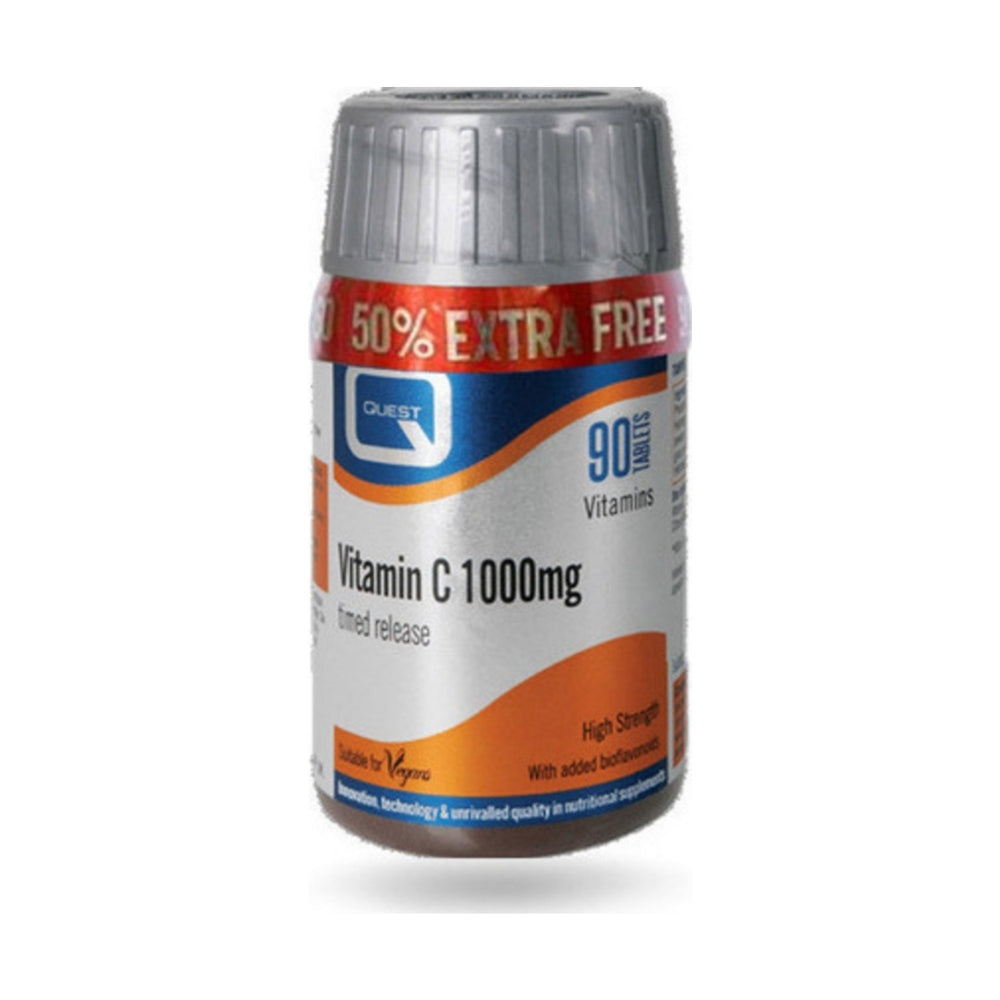 QUEST VITAMIN C 1000MG TIME RELEASE 60S+30S