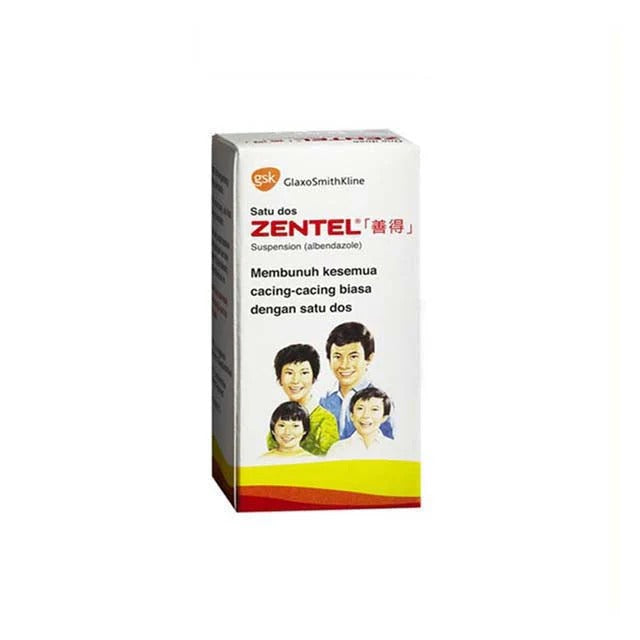 ZENTEL SUSPENSION 10ML