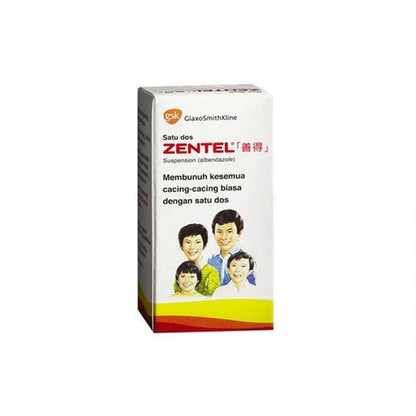 ZENTEL SUSPENSION 10ML